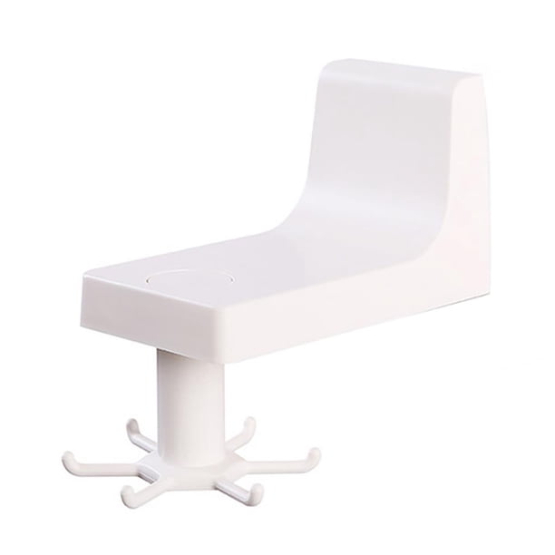 Soporte De Almacenamiento De Cocina, Organizador Giratorio De Perforación Libre, Estante De Gancho Autoadhesivo, Cuchara De Cocina, Utensilios De Cocina, Colgador De Pared Colgante Cateissary HA024168-01