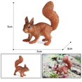 thumbnail image 1 of Mini Zoo Simulation Wild Animals Figurines Capybara Squirrel Mouse Raccoon Snake Model Plastic Action Figure Children‘s Toy Gift LZ, 1 of 7