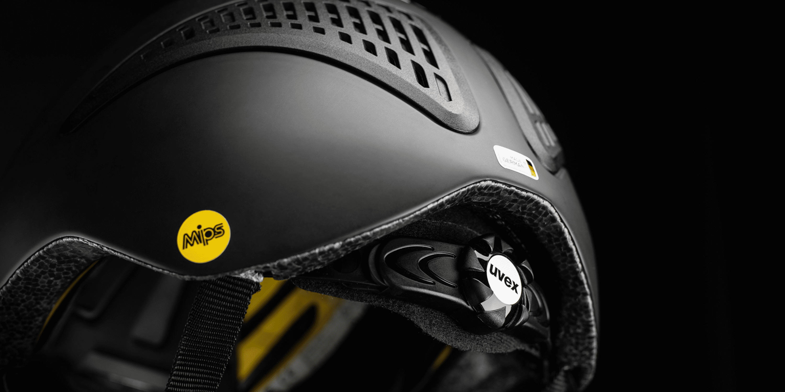Uvex Exxential III MIPS – Adjustable and Lightweight Equestrian Helmet for Adults - Black Matte, Size m-l