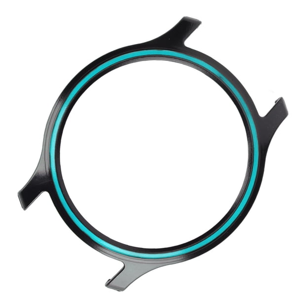 Estuche protector de marco de cubierta completa para reloj inteligente, carcasa rígida protectora deportiva para reloj Haylou RS3 LS04, negro y azul