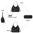 thumbnail image 6 of GAEKEAO Hobo Crossbody Bags for Women Faux Leather Handbags Large Shoulder Bag Bucket Purse, 6 of 8