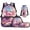 Reading Cherry Blossom Axolotl, variant on Pzuqiu Underwater Axolotl Kids Backpack 17 Inch School Backpack for Girls 4 piece Backpacks with Lunch Box Pencil Bag Water Bottle Holder Lightweight Bookbag for Middle School