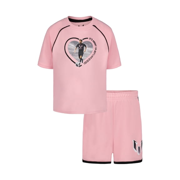 Messi Girls Active Lifestyle Jersey Set, Sizes 4-16