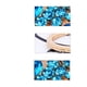 thumbnail image 4 of Llavero retro NQ Llavero de coche colgante de metal pavo real azul, 4 of 5