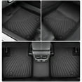 thumbnail image 3 of For Kia EV3 2025 Floor Mats All Weather Protection Cargo Liner TPE Waterproof Trunk Mat with Backrest Pad, 3 of 7