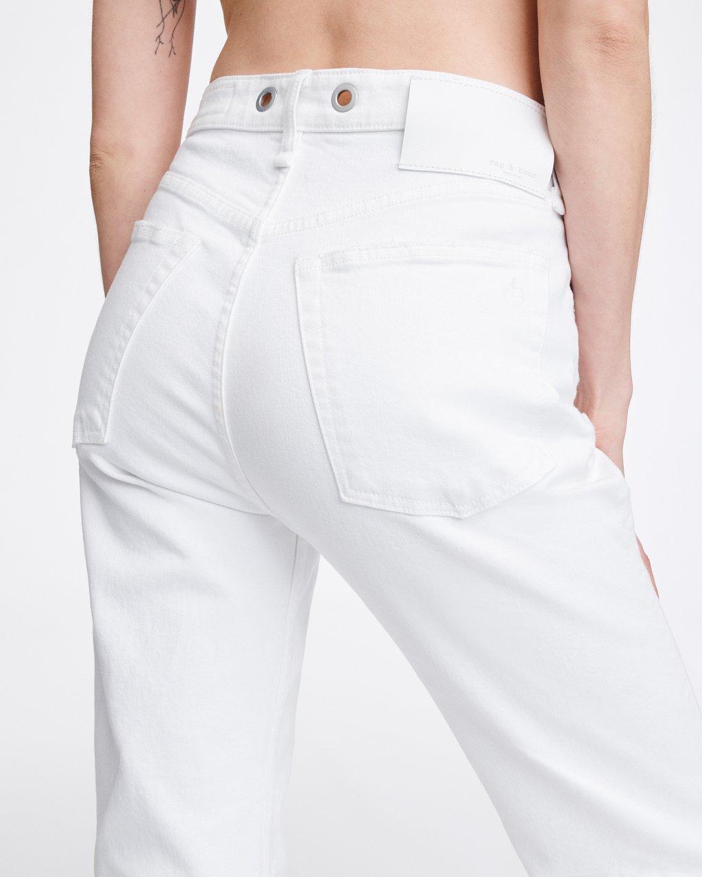 Maya High-Rise Ankle Straight Jeans 
