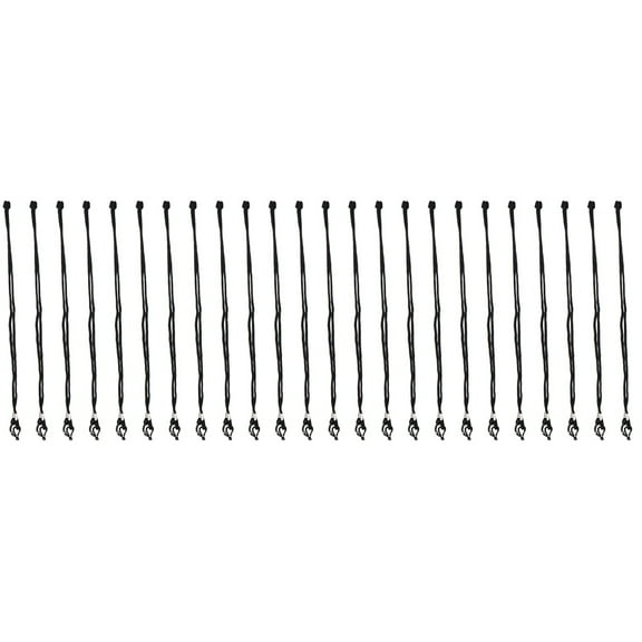 GOOHOCHY Set of 2 Eyeglass Straps Cords Glasses Rope Eyeglass Rope 67x0.5x0.3cm Black