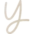thumbnail image 1 of Cheap Blank MDF Letters, 3'' Tall Baleno Font Y, Wall Hanging, 1 of 3