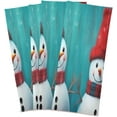 thumbnail image 2 of 1 Pack Cute Snowmen Kitchen Towels Highly Absorbent, Super Soft Dishcloths 18 x 28 Inches Reusable Quick Drying Tea Towels Set for Home,Kitchen Decor Wash cloth, 2 of 7