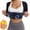 Blue, variant on Sauna Suit for Women Weight Loss Sauna Shirt for Women Sweat Suit Waist Trainer Vest Fitness Body Shaper Zipper, Blue