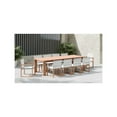 thumbnail image 4 of Meridian Furniture Tulum Off White Water Resisting Outdoor Dining Side Chair, 4 of 8