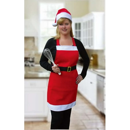 

Northlight 2 Piece Santa Claus Christmas Apron and Hat Set