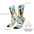 thumbnail image 4 of Netaao Bluey for Socks for Men and Women Non-Slip Middle Tube Socks Casual Crew Socks, 4 of 6