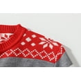thumbnail image 4 of Camii Mia Big Girls Ugly Christmas Sweater Knite Pullover Xmas Reindeer Elk Girls Sweaters, 4 of 8