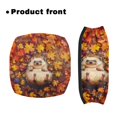thumbnail image 2 of HELLHERO Seat Back Cover Hedgehog Maple Leaf Rollator Walker Cover and Seniors Adult Removable and Washable Non-Slip Fit for Senior, 2 of 7