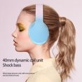 thumbnail image 5 of Kripyery Wireless Headset Bluetooth-compatible 5.1 Intelligent Noise Reduction Heavy Bass Stereo Surround Memory Quick Pairing Gradient Colors Lower Power Consumption Wireless Earphone Sports Supply, 5 of 8