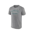 thumbnail image 2 of NFL Men's Philadelphia Eagles Synthetic Gray Short Sleeve Arch Logo T-Shirt – All 32 Teams Available, 2 of 3