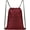 Maroon, variant on Drawstring Backpack Water Resistant String Bag Sports Sackpack Gym Sack with Side Pocket for Men Women