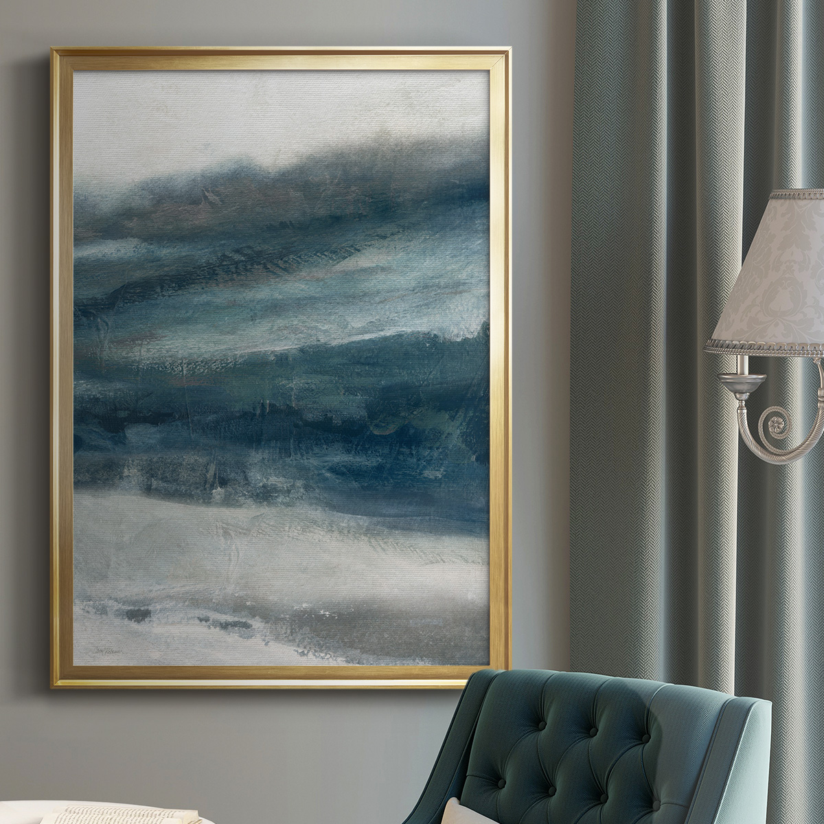 Private Inlet II Premium Framed Print - Ready to Hang
