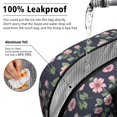 thumbnail image 5 of Womens Pioneer Flower Floral Print Pattern Lunch Box for Work,Insulated Lunch Bag for Women,Loncheras Para Mujer,Leakproof Adult Lunch Bag for Work,Beach,Travel,Picnic,Camping, 5 of 6