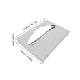 thumbnail image 2 of MERRYHAPY Porta Fundas Decorativo De Metal Para Asiento De Inodoro Con Instalación Rápida Y Función Impermeable, 2 of 8