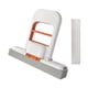 thumbnail image 1 of Mini trapeador portátil de mano, altamente absorbente, con esponja que ahorra espacio Blanco Naranja, 1 of 8