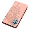 thumbnail image 3 of Case for Samsung Galaxy A32 4G Embossing Butterfly Magnetic Premium Leather Flip Cover, 3 of 5