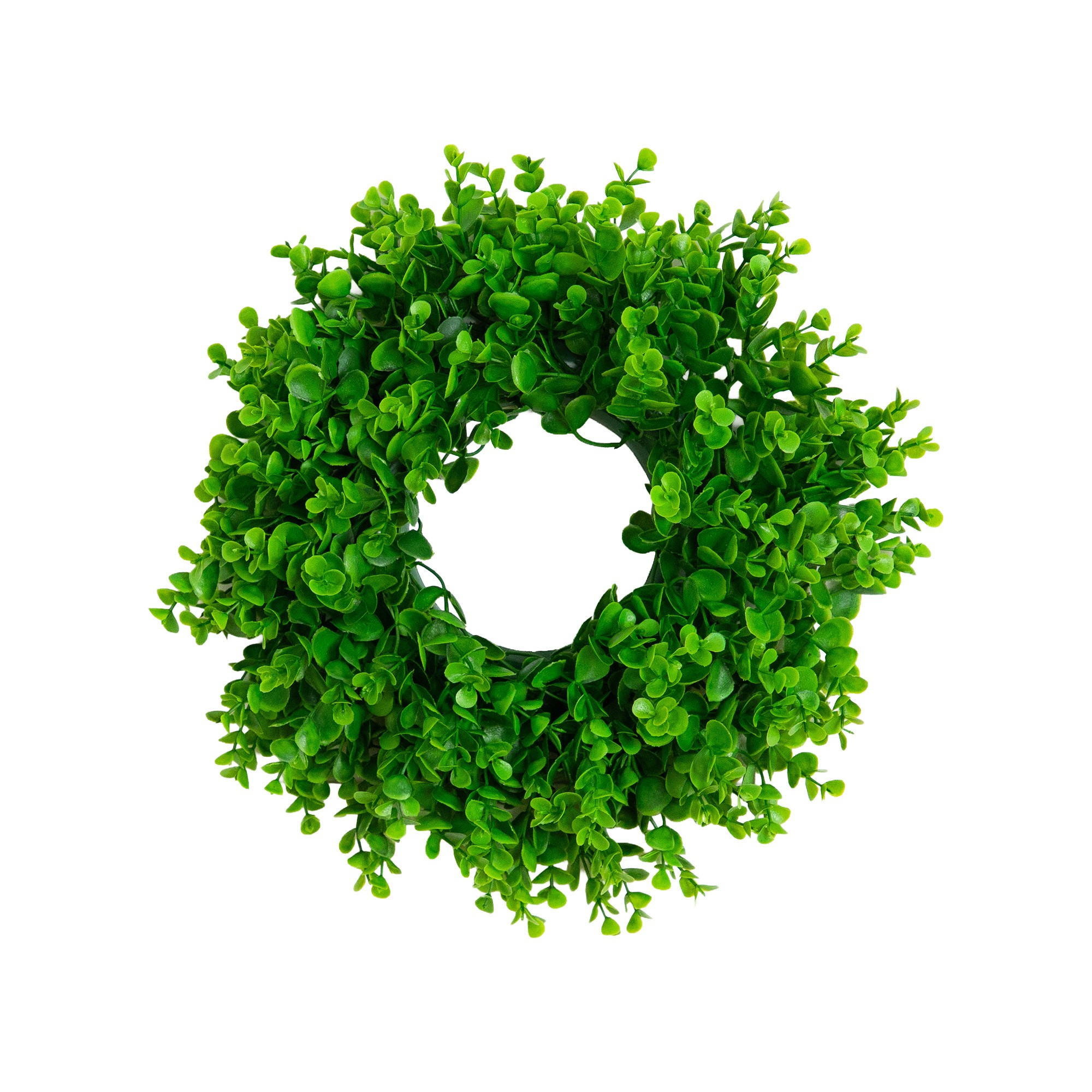 14in. Artificial Eucalyptus Wreath - Set of 2