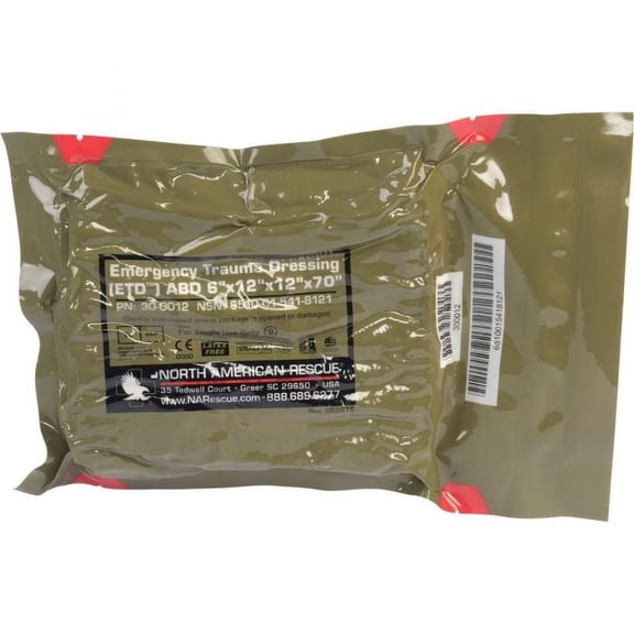 North American Rescue Emergency Trauma Dressing (ETD) - Abdominal / Stump