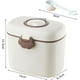 thumbnail image 2 of Blanco: dispensador de leche en polvo, dispensador de fórmula, dispensador de fórmula infantil, dispensador de fórmula infantil, contenedor portátil de fórmula, 2 of 5