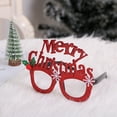 thumbnail image 4 of SPRING PARK Xmas Christmas Glasses,Letters Santa Claus Tree Glasses Frame,Party Decoration, 4 of 7