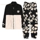 thumbnail image 2 of Conjunto de pijama de franela gruesa para Mujer, ropa de dormir de terciopelo con estampado de Panda y lunares, ropa de casa Kawaii, para invierno, 2 of 5