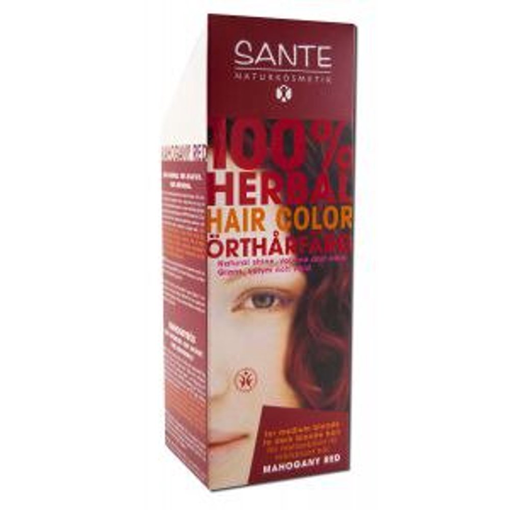 Herbal Hair Color Mahogany Red Sante 100 gm Powder