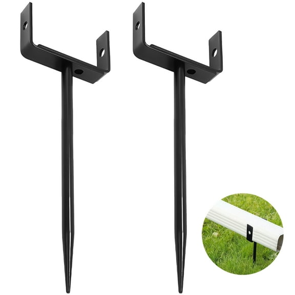 2 Pcs Adjustable Downspout Support Brackets, Heavy-Duty Iron Gutter Extender Hinge, Weatherproof Support for Residential Downspout Systems, Prevents Sagging, Ensures Smooth Drainage