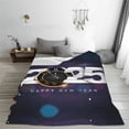 thumbnail image 6 of Throw Blanket for Couch Sofa and Bed, 2025 Happy New Year 4 Super Soft Plush Throw Blanket, Fuzzy Cuteness Comfy Warm Washable Flannel Blanket & Throws for All Season 40"x30", 6 of 7
