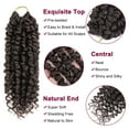 thumbnail image 2 of MORICA Passion Twist Hair 8 Packs 6 Inch Passion Twist Crochet Hair For Black Women, Crochet Pretwisted Curly Hair Passion Twists Synthetic Braiding Hair Extensions(6 Inch 8 Packs, 4), 2 of 5