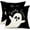 Black, variant on Halloween Pillow Covers 20x20 Ghost Halloween Pillow Covers Decorations Black Halloween Pillows Decorative for Halloween Home Decor for Sofa 21