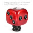 thumbnail image 2 of Car Modified Dice Gear Shift Knob Stick Lever Shifter Universal Red, 2 of 3