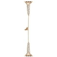thumbnail image 5 of Dwitch Stylish Elegant Rhinestone Bracelet Watch Band for Apple Watch Series 10 9 8 7 6 5 4 SE 3 2 1, Fashion Adjustable Chain Strap with Sparkling Crystal Inlay,Slim Metal Watch Strap Design,Rosegold, 5 of 5