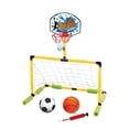 thumbnail image 2 of Juego de waterpolo inflable para piscina, flotador de fútbol, ​​juguete interactivo multifunción para piscina 56x48x78cm, 2 of 9