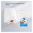 thumbnail image 2 of Mini Hand Dryer Small Automatic Induction High-speed Hand Dryer, Commercial Home Hand Dryer ,High-Speed Drying, 2 of 7