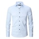 thumbnail image 4 of Blusa y camisa de manga larga con cuello vuelto para hombre, informal, con botones, lisa, de manga larga, transpirable, de poliéster, 4 of 4