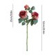thumbnail image 3 of Rose Simulation Flower Living Room Soft Decoration Flower Arrangement Ornament Fake Floral Photography Prop, 3 of 6
