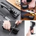 thumbnail image 6 of Knife Sharpener 3 Stage Professional System Polish Sharpening Kitchen Tool NEW, 6 of 11