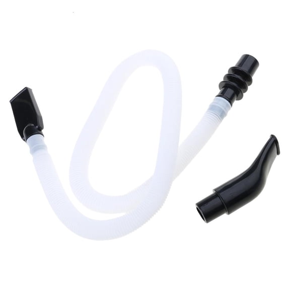 LICEWO 57cm 22.44 Inch Long Melodica Mouthpiece Tube Kits Flexible ABS Melodica Tube with Mouthpiece Set for 32/37 Keys