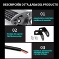 thumbnail image 4 of Par Faros Barras 36w Led Auxiliares 7'' Auto Moto Jeep Rzr, 4 of 8