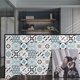 thumbnail image 3 of Adhesivos Para Azulejos De Pared 20 piezas Retro mosaico pared azulejo pegatinas impermeable baño cocina hogar Decoración Sywqhk Libre de BPA, 3 of 9