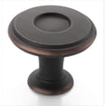 thumbnail image 2 of Amerock BP27026ART Porter Round Coles Cabinet Knob, Antique Rust, 2 of 2