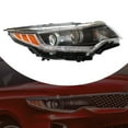 thumbnail image 5 of 2x Impact -Resistant Halogen Headlights Assembly LAMP Set w/ LED DRL For Kia Optima 2016 2017 2018, 5 of 20
