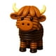 thumbnail image 4 of Kit de adornos de botones de animales para hacer tú mismo, decoración, manualidades para niños, manualidades versátiles para hacer tú mismo. Vaca de las Tierras Altas, 4 of 9